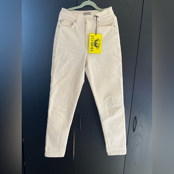Fiorucci Angels white/cream jeans, size 25 - Picture 4 of 7